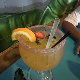 Passion fruit margarita