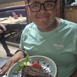 My son and his graduation cake