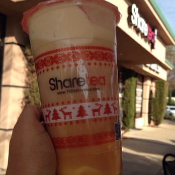 Sharetea - Ice cream black tea with pudding - Coffee & Tea Near Me - San Jose, California Sharetea - Ice cream black tea with pudding - Coffee & Tea Near Me - San Jose, California