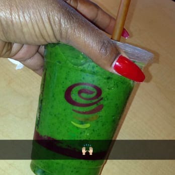 Jamba - My new fav!! Kale-Ribbean Breeze, no Greek yogurt/sub mango, no chia seeds/sub kale. - Juice Bars & Smoothies Near Me - Murrieta, California