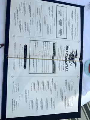 Menu photo 2 The Occidental Washington, DC, DC Menu photo 2 The Occidental Washington, DC, DC