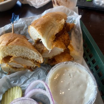 Backwater Jacks - Buffalo chicken sandwich - American Near Me - Osage Beach, Missouri