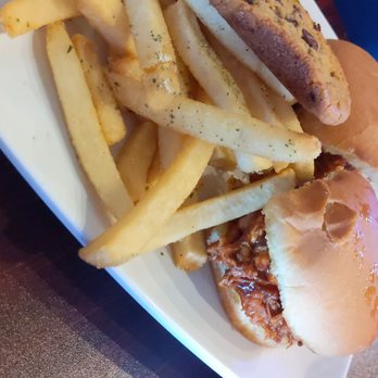Moon Valley Grill and Patio - Pulled pork sliders and season fries - American Near Me - Phoenix, Arizona Moon Valley Grill and Patio - Pulled pork sliders and season fries - American Near Me - Phoenix, Arizona
