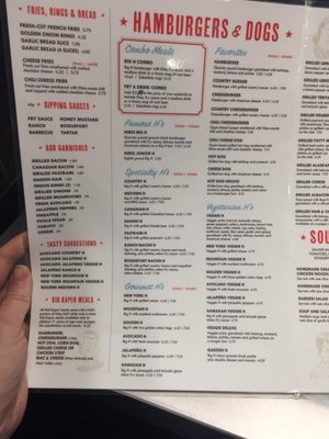 Menu photo 2 Hires Big H Midvale, UT Menu photo 2 Hires Big H Midvale, UT