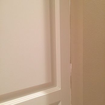 St. Croix Cabinet Solutions - Paint overflow onto the walls. Improper taping. - Countertop Installation Near Me - Houlton, Wisconsin St. Croix Cabinet Solutions - Paint overflow onto the walls. Improper taping. - Countertop Installation Near Me - Houlton, Wisconsin