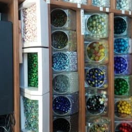 Wall of marbles