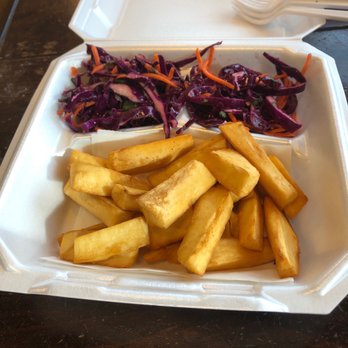 Uptown & Humboldt - Yuca Fries and cole slaw , so good and GREAT staff!! - Food Trucks Near Me - Denver, Colorado Uptown & Humboldt - Yuca Fries and cole slaw , so good and GREAT staff!! - Food Trucks Near Me - Denver, Colorado