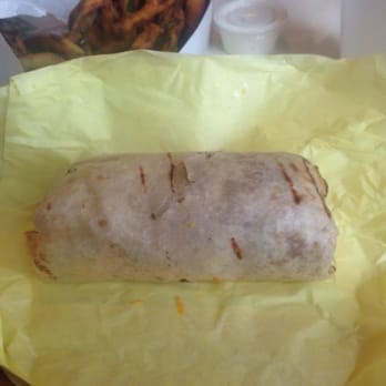 Lucky Boy - Huge burrito but pieces of bacon - Burgers Near Me - Pasadena, California