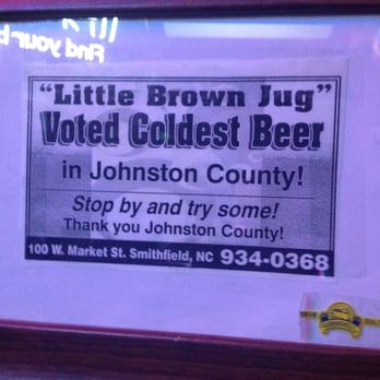 Little Brown Jug - Says it all! - Bars Near Me - Smithfield, North Carolina Little Brown Jug - Says it all! - Bars Near Me - Smithfield, North Carolina
