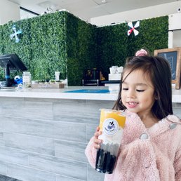 Mango Sago with Coconut Milk + boba ($6.5 + .5) - solid! Mango Sago with Coconut Milk + boba ($6.5 + .5) - solid!