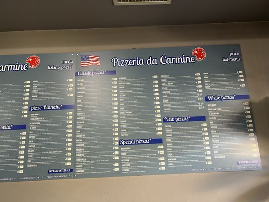 Menu photo 1 Pizzeria da Carmine Vicenza, VI Menu photo 1 Pizzeria da Carmine Vicenza, VI