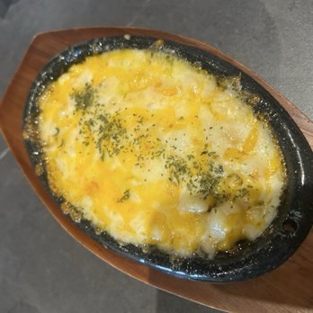 The One Korean BBQ + Bar - Small corn cheese, like small woman hand. - Barbeque Near Me - High Point, North Carolina The One Korean BBQ + Bar - Small corn cheese, like small woman hand. - Barbeque Near Me - High Point, North Carolina