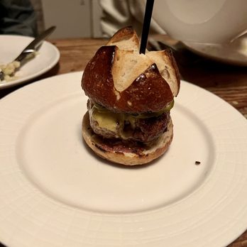 Table, Donkey and Stick - Burger - Modern European Near Me - Chicago, Illinois Table, Donkey and Stick - Burger - Modern European Near Me - Chicago, Illinois