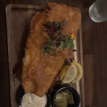 The Tavern at Firefall Ranch - Fish and chips (fried cheesy polenta) - Cocktail Bars Near Me - Groveland, California The Tavern at Firefall Ranch - Fish and chips (fried cheesy polenta) - Cocktail Bars Near Me - Groveland, California
