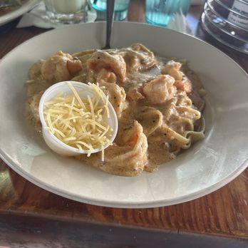 Two Friends Patio - Cajun Shrimp Pasta. (Wasn't impressed). - Seafood Near Me - Key West, Florida Two Friends Patio - Cajun Shrimp Pasta. (Wasn't impressed). - Seafood Near Me - Key West, Florida