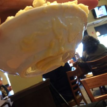 Luby's - This is the result of this side dish plate being shoved onto my maccarroni even though there was no more space for it. - American Near Me - Pharr, Texas Luby's - This is the result of this side dish plate being shoved onto my maccarroni even though there was no more space for it. - American Near Me - Pharr, Texas
