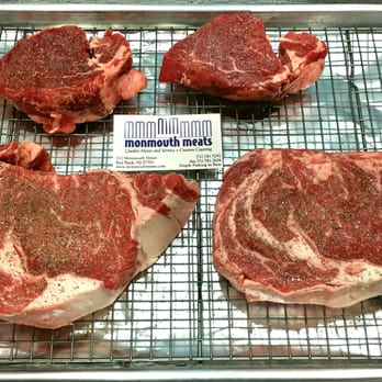 Monmouth Meats - Two 8oz. Filets and two boneless Ribeye Steaks seasoned and ready for an early Mother's Day dinner. - Meat Shops Near Me - Red Bank, New Jersey Monmouth Meats - Two 8oz. Filets and two boneless Ribeye Steaks seasoned and ready for an early Mother's Day dinner. - Meat Shops Near Me - Red Bank, New Jersey