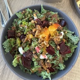 Kale Radicchio Roasted Beets Salad