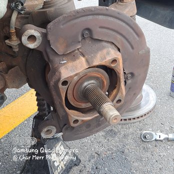 On Duty Mobile Mechanic - Old wheel bearing removed off a 2016 Dodge RAM 2500 truck. - Auto Repair Near Me On Duty Mobile Mechanic - Old wheel bearing removed off a 2016 Dodge RAM 2500 truck. - Auto Repair Near Me