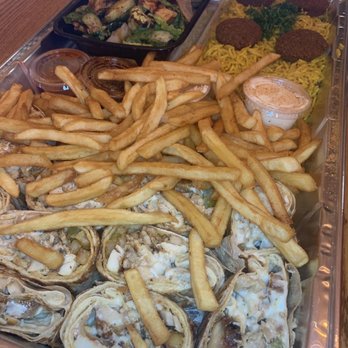 Shawerma Plus - a platter of food - Mediterranean Near Me - Waterloo, Ontario