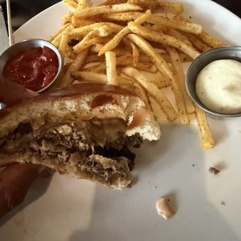 Nine Kitchen and Bar - Smashburger occasion lemon fries - New American Near Me - Ferndale, Michigan Nine Kitchen and Bar - Smashburger occasion lemon fries - New American Near Me - Ferndale, Michigan