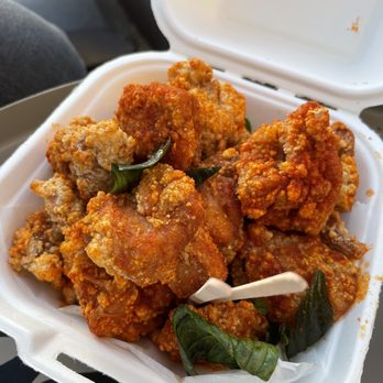 Bopomofo Cafe - Spicy popcorn chicken (dark meat) - Bubble Tea Near Me - Artesia, California