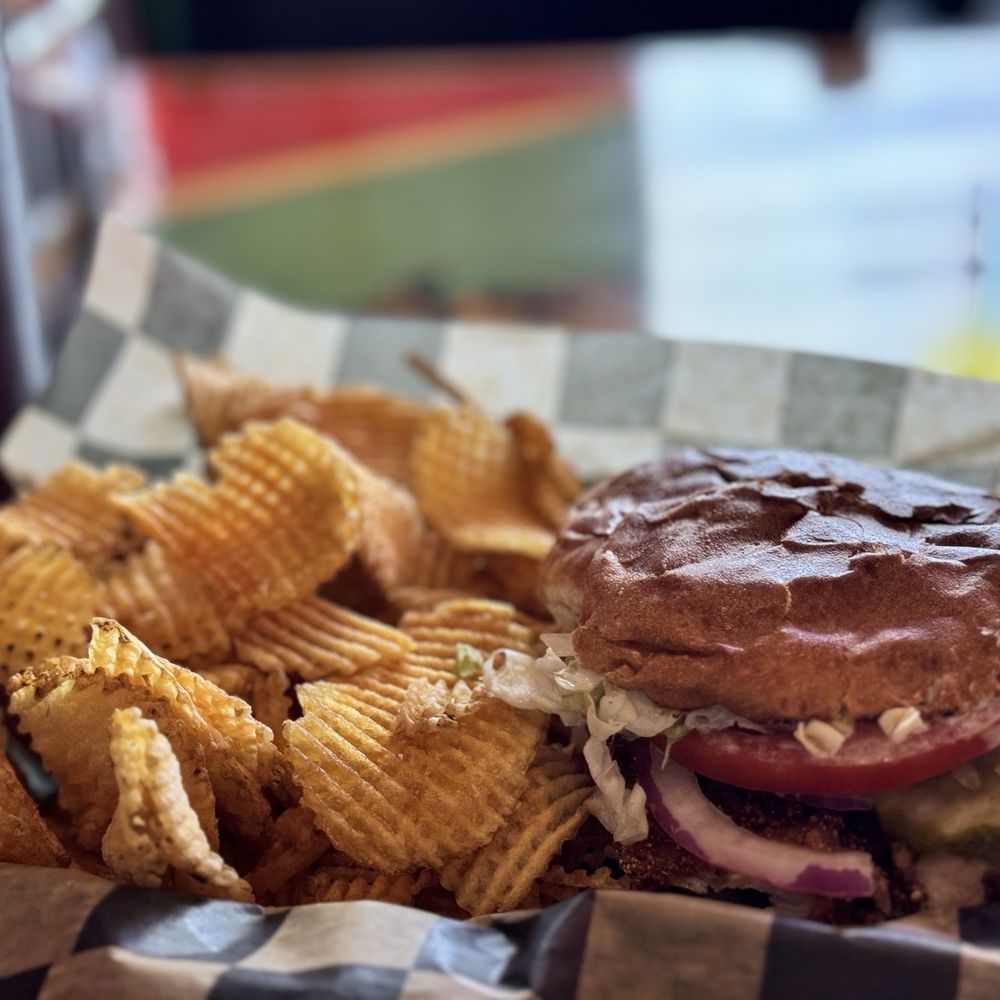 Paddy Joe’s - BYO chicken sandwich, chips, & unsweetened tea. - Pubs Near Me - Oregon, Ohio Paddy Joe’s - BYO chicken sandwich, chips, & unsweetened tea. - Pubs Near Me - Oregon, Ohio
