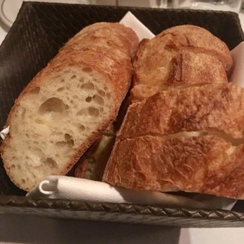 Place Pigalle - $5 bread basket of cold baguette with unsoftened butter - French Near Me - Seattle, Washington