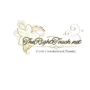 The Right Touch - Company Logo - Party & Event Planning Near Me The Right Touch - Company Logo - Party & Event Planning Near Me