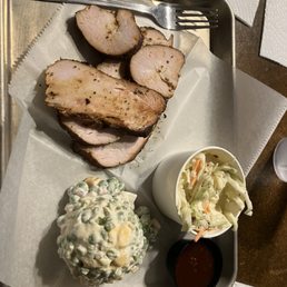 Smoked turkey breast plate Smoked turkey breast plate