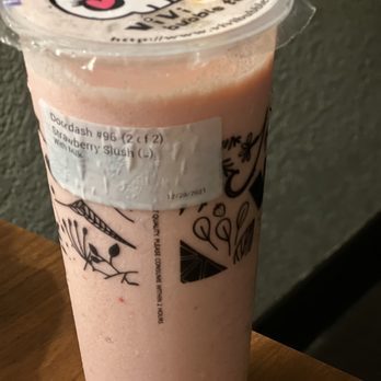 VIVI Bubble Tea - Strawberry Slush - Bubble Tea Near Me - Metairie, Louisiana