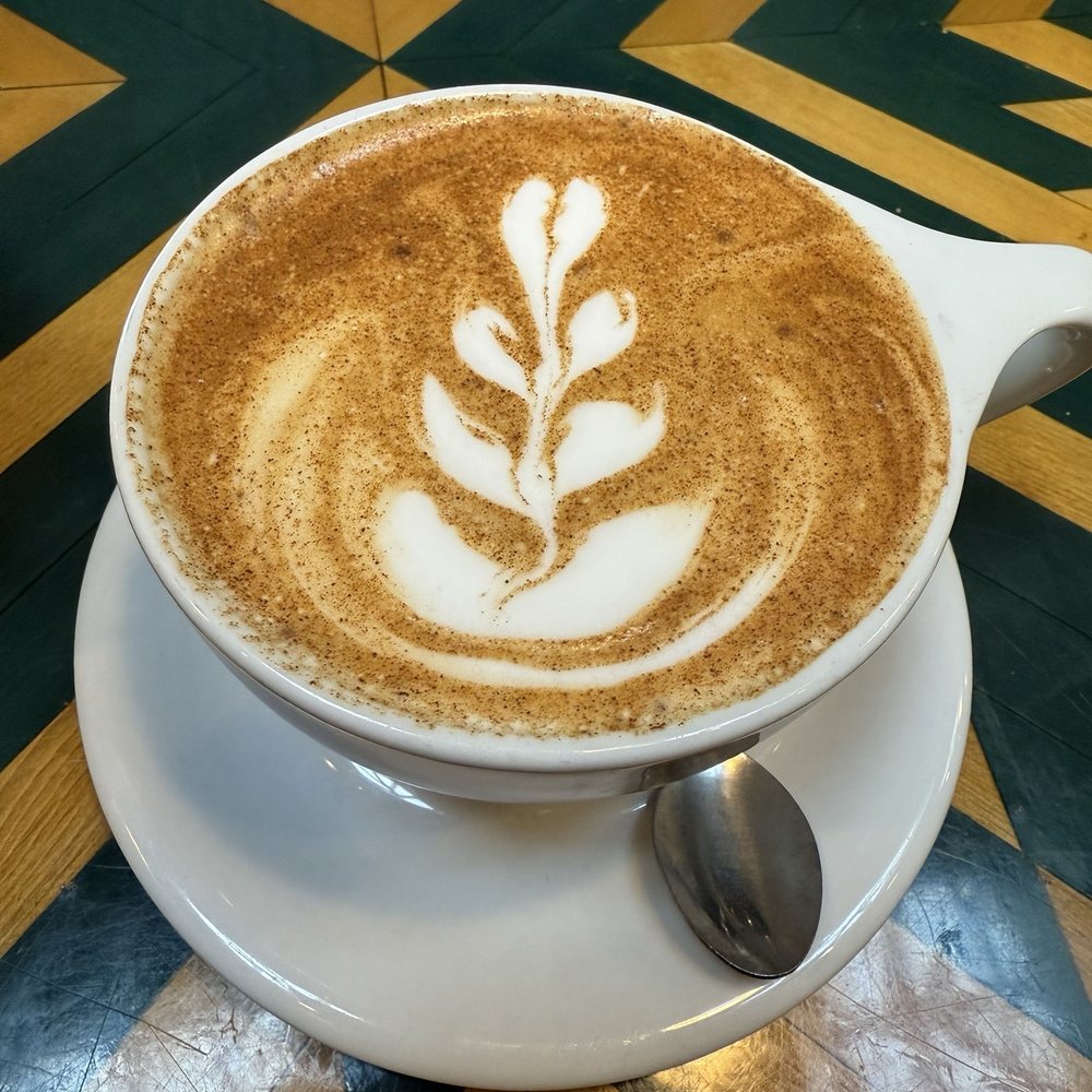 Vigilante Coffee - Honey cinnamon latte - Coffee & Tea Near Me - College Park, Maryland Vigilante Coffee - Honey cinnamon latte - Coffee & Tea Near Me - College Park, Maryland