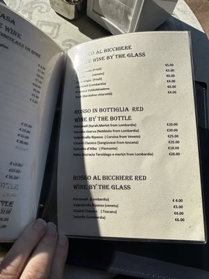 Menu photo 1 Bar Caffe Rossi Bellagio, CO