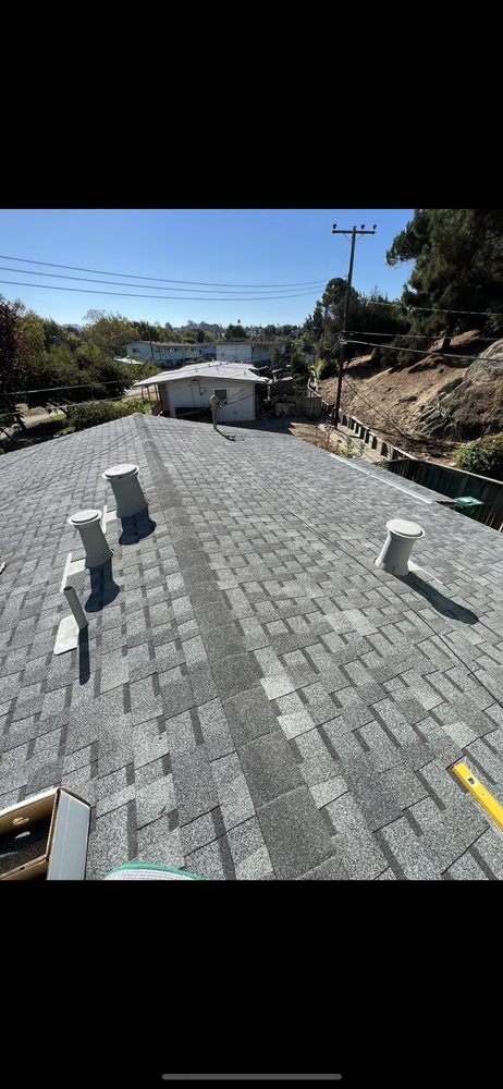 Slide of A’s Roofing