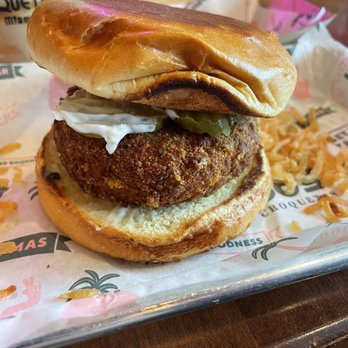 Dos Croquetas - Crispy Chicken Croqueta sandwich - Bakeries Near Me - Miami, Florida Dos Croquetas - Crispy Chicken Croqueta sandwich - Bakeries Near Me - Miami, Florida