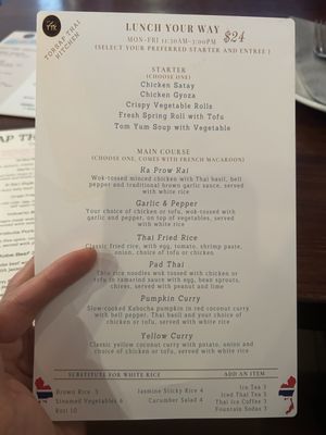 Menu photo 2 Torsap Thai Kitchen Walnut Creek, CA Menu photo 2 Torsap Thai Kitchen Walnut Creek, CA