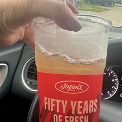 Jason's Deli - Sweet Tea with a splash of Lemonade! The best!