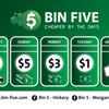 Bin 5 gift card