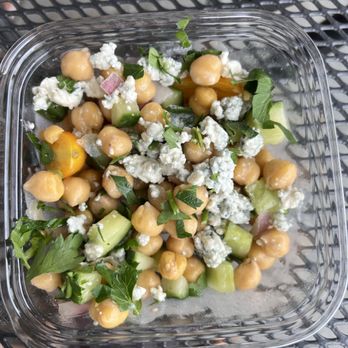 Aux Delices - Chickpea Side Salad - Specialty Food Near Me - Riverside, Connecticut Aux Delices - Chickpea Side Salad - Specialty Food Near Me - Riverside, Connecticut