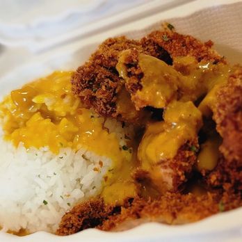 Melting Grill Rocklin - Crunchy chicken curry over rice - Asian Fusion Near Me - Rocklin, California