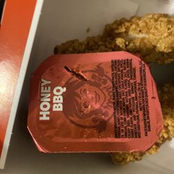 Wendy's - Sauce has obvious finger nail hole in it