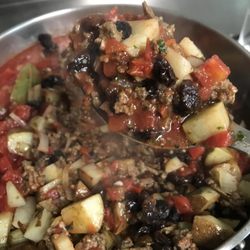 Taco Universe - Picadillo...So good on a plate with tortillas and a side of rice and beans.