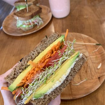 Sweet Cane Cafe - Veggie sandwich add garlic spread - Sandwiches Near Me - Hilo, Hawaii Sweet Cane Cafe - Veggie sandwich add garlic spread - Sandwiches Near Me - Hilo, Hawaii
