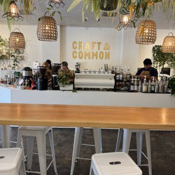 Craft & Common - Bar/table community area - Coffee & Tea Near Me - Orlando, Florida