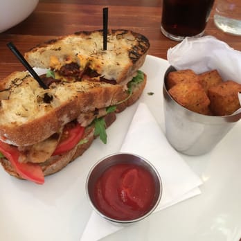 Oak at Fourteenth - BLT sandwich. Pretty good. Tater tots were delicious. - New American Near Me - Boulder, Colorado