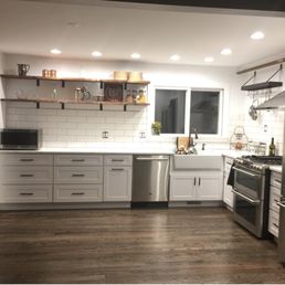 Kitchen cabinets