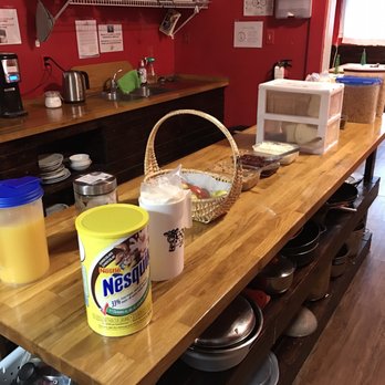 HI-Niagara Falls Hostel - Breakfast included! Nothing fancy, but it gets you up and going. Fully stocked kitchen if you want to cook your own groceries as well. - Hostels Near Me - Niagara Falls, Ontario HI-Niagara Falls Hostel - Breakfast included! Nothing fancy, but it gets you up and going. Fully stocked kitchen if you want to cook your own groceries as well. - Hostels Near Me - Niagara Falls, Ontario