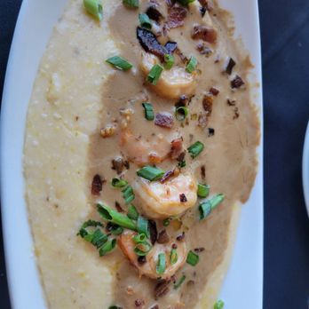 Vic's On the River - Shrimp and grits... do not recommend. - Seafood Near Me - Savannah, Georgia Vic's On the River - Shrimp and grits... do not recommend. - Seafood Near Me - Savannah, Georgia
