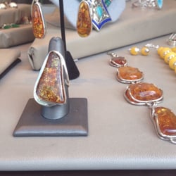 Kimberly Lee & Co - Amber and silver