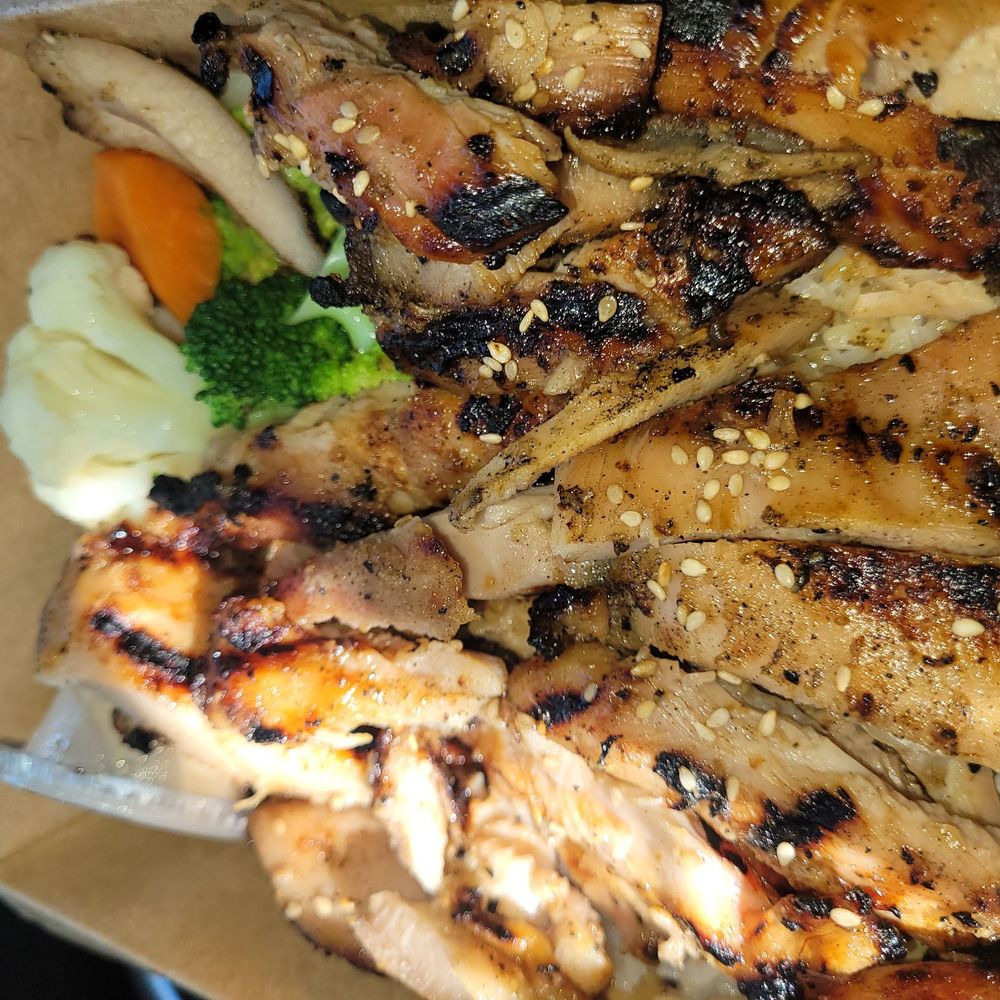 Chicken Troopers - Honey chicken with rice and beggies, size small - Korean Near Me - Norwalk, California Chicken Troopers - Honey chicken with rice and beggies, size small - Korean Near Me - Norwalk, California